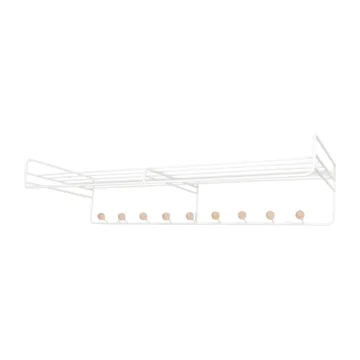 Bill Hat rack L hatthylla - Vit - Maze