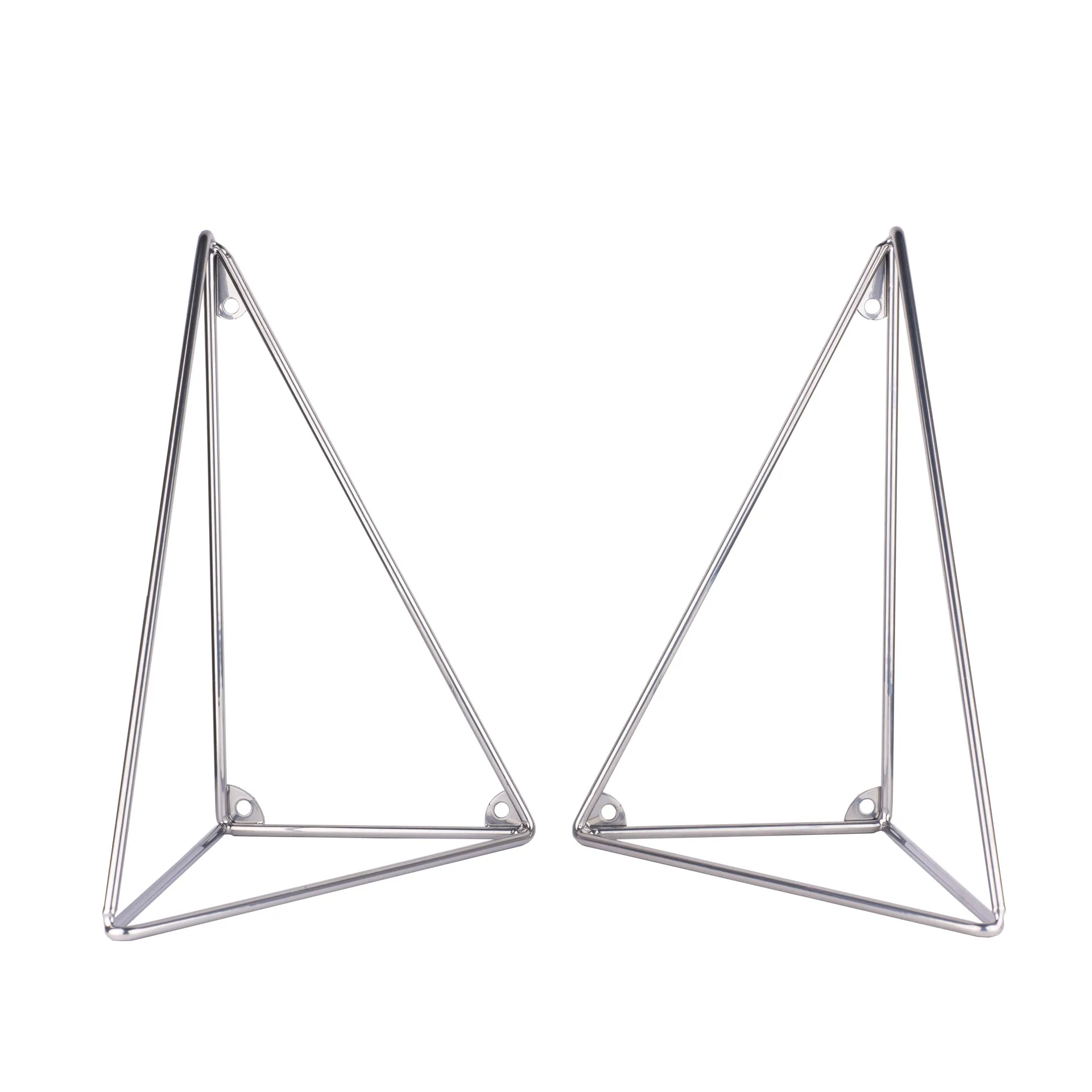 Pythagoras Brackets 2-pack, krom Maze