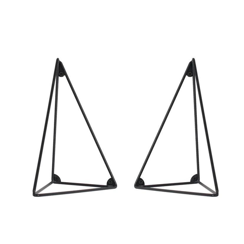 Pythagoras Brackets 2-pack, svart Maze