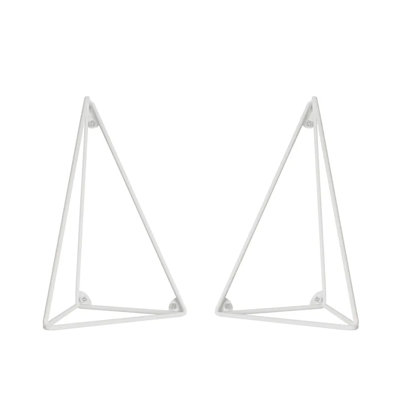 Pythagoras Brackets 2-pack, vit Maze