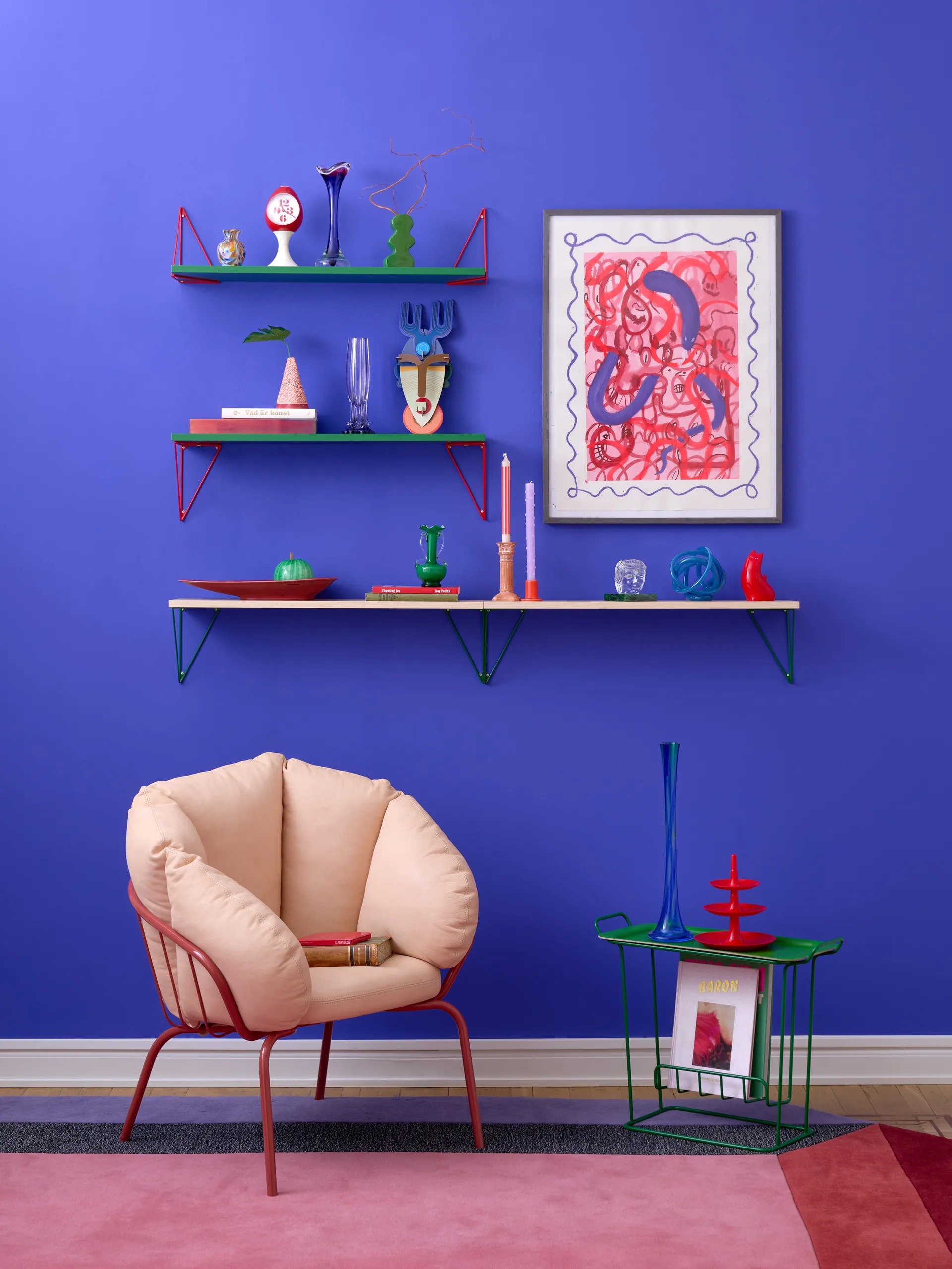 Pythagoras Shelf hyllplan, Ash Maze