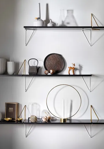 Pythagoras Shelf hyllplan - svart - Maze