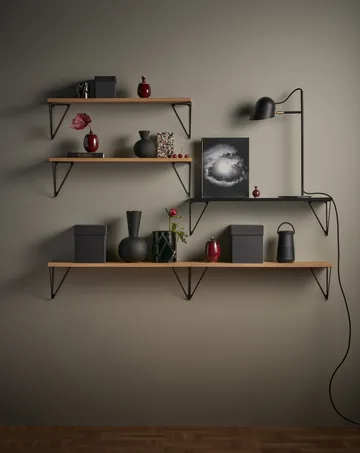Pythagoras Shelf hyllplan - svart - Maze
