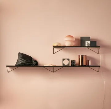 Pythagoras Shelf hyllplan - svart - Maze