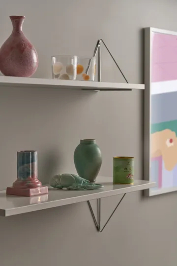 Pythagoras Shelf L hyllplan - vit - Maze