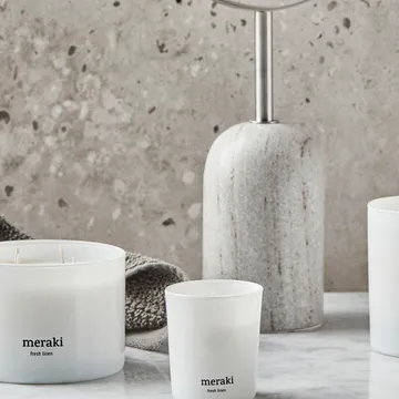 Meraki doftljus 15 timmar 2-pack - Fresh Linen - Meraki