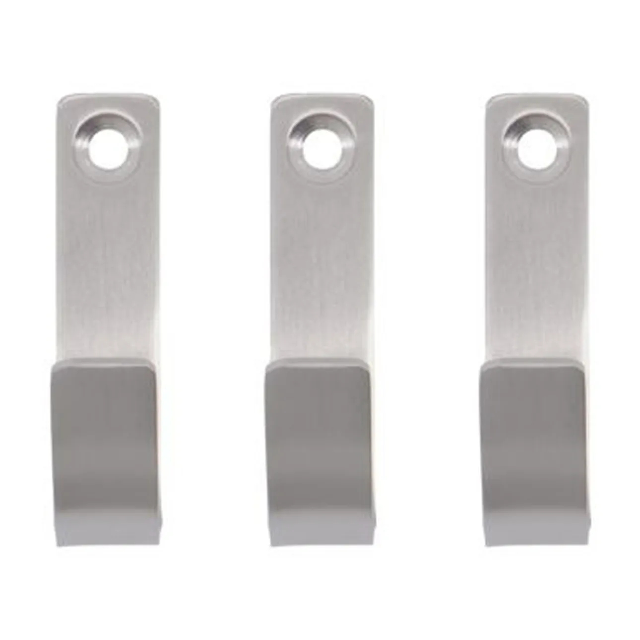 Thapsus krok 3-pack, Borstat stål Meraki