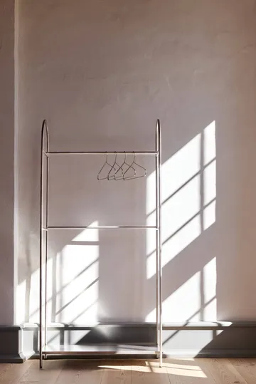 Arch klädställning - Silverfärgad, 39x92x186 cm - Mette Ditmer