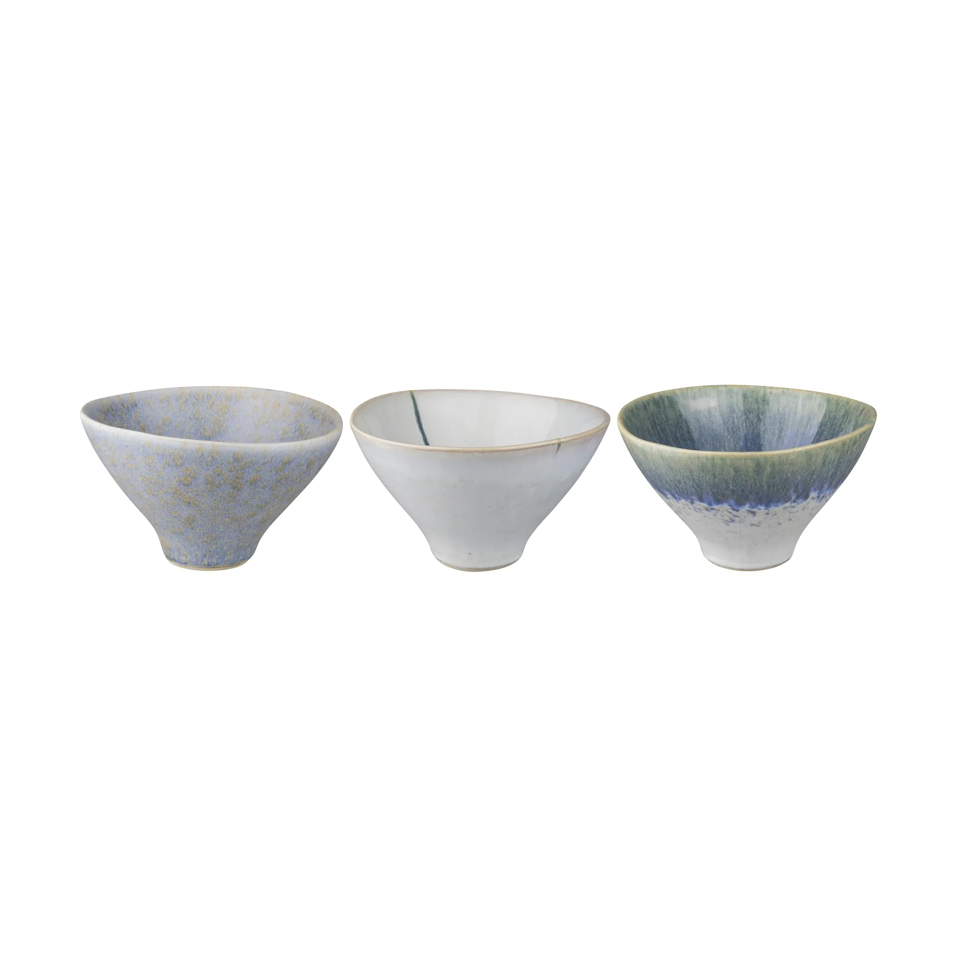 Elements skål medium Ø15,5 cm 3 delar, Blue Mette Ditmer