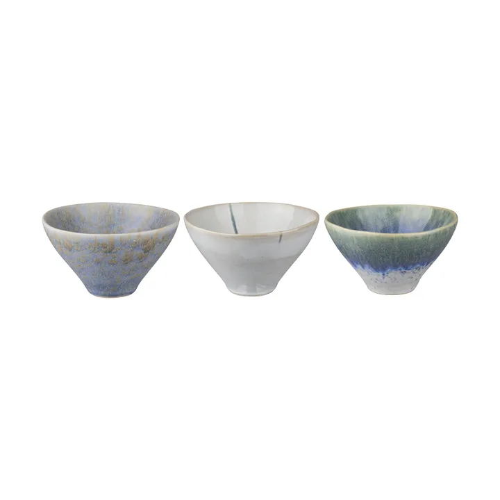 Elements skål small Ø12 cm 3 delar - Blue - Mette Ditmer