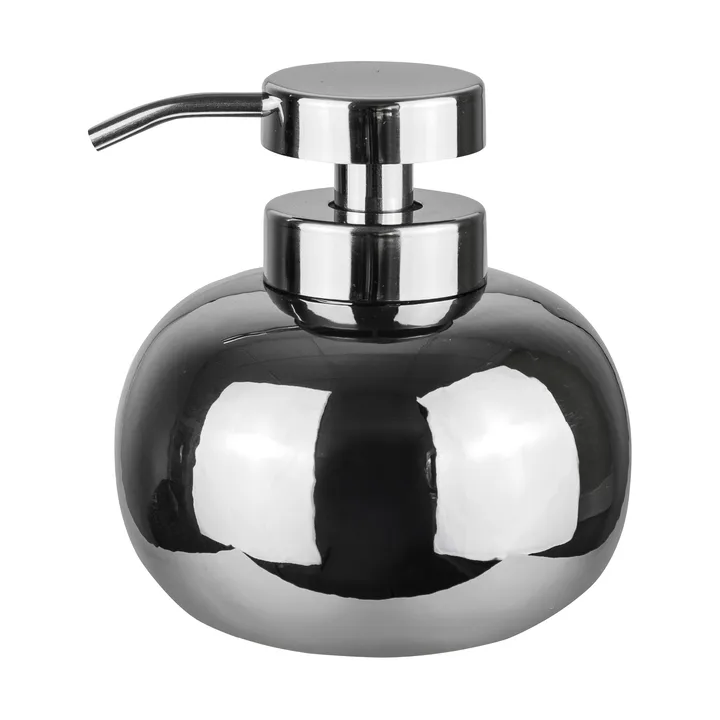Lotus tvålpump låg - Chrome - Mette Ditmer