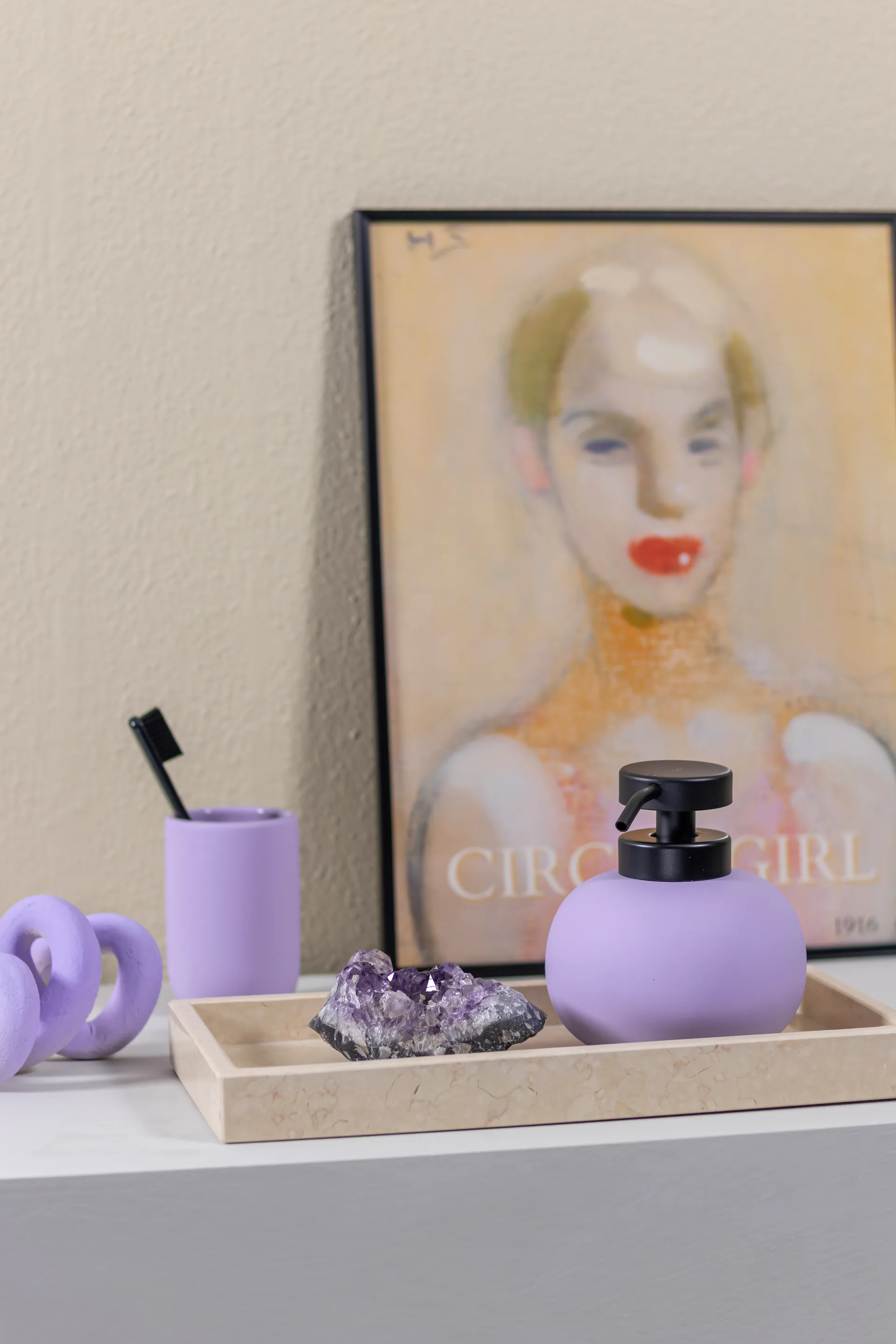 Lotus tvålpump, Light lilac Mette Ditmer
