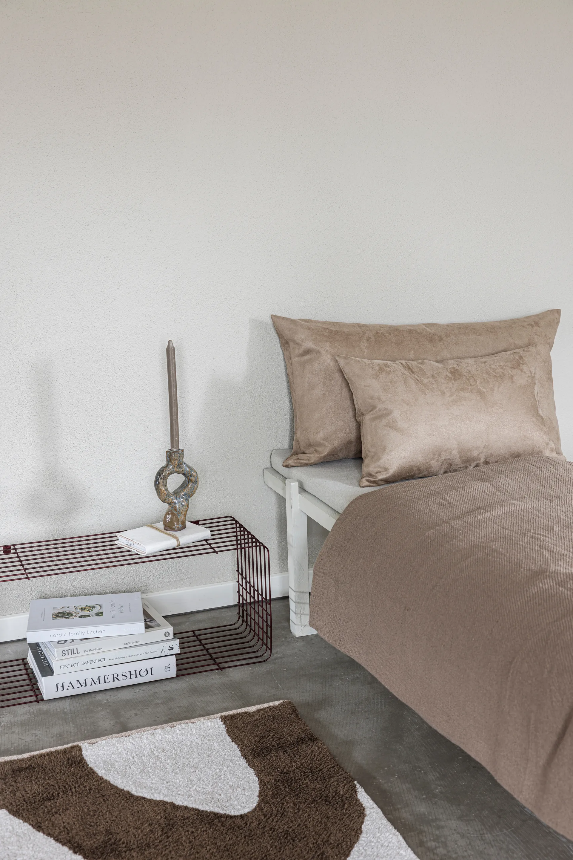Lounge dekorationskudde, Hazelnut, 50x85 cm Mette Ditmer