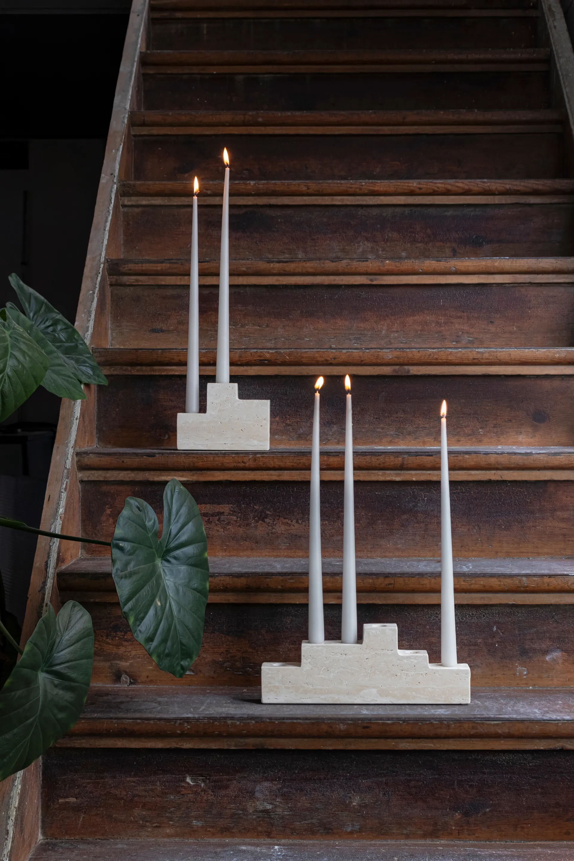 Step six ljusstake, Linen Mette Ditmer
