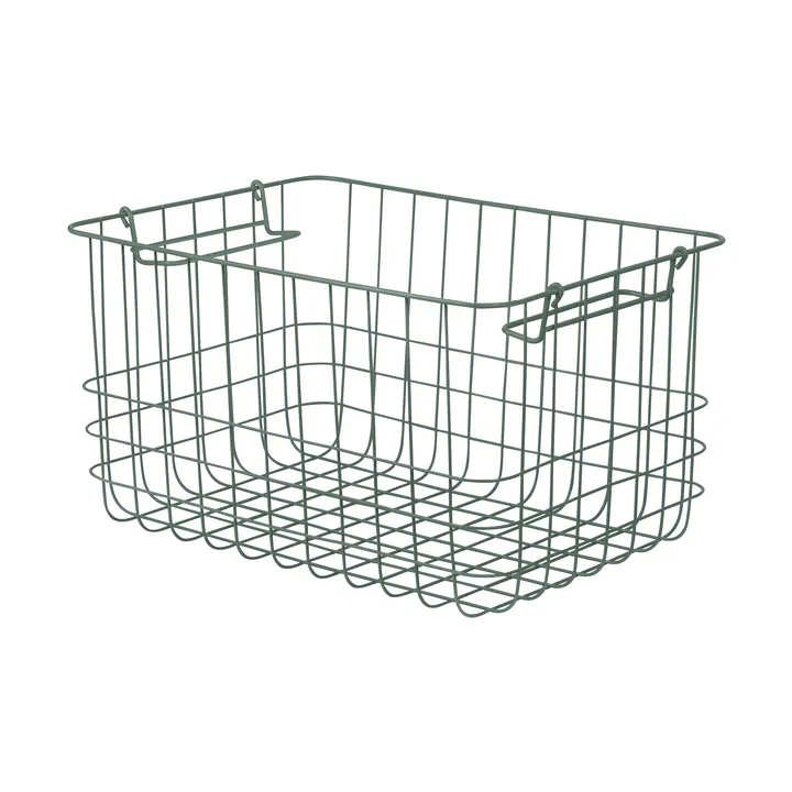 Store-it förvaringskorg medium - Thyme green - Mette Ditmer