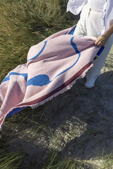 Studio pläd - Seashell pink, 130x175 cm - Mette Ditmer