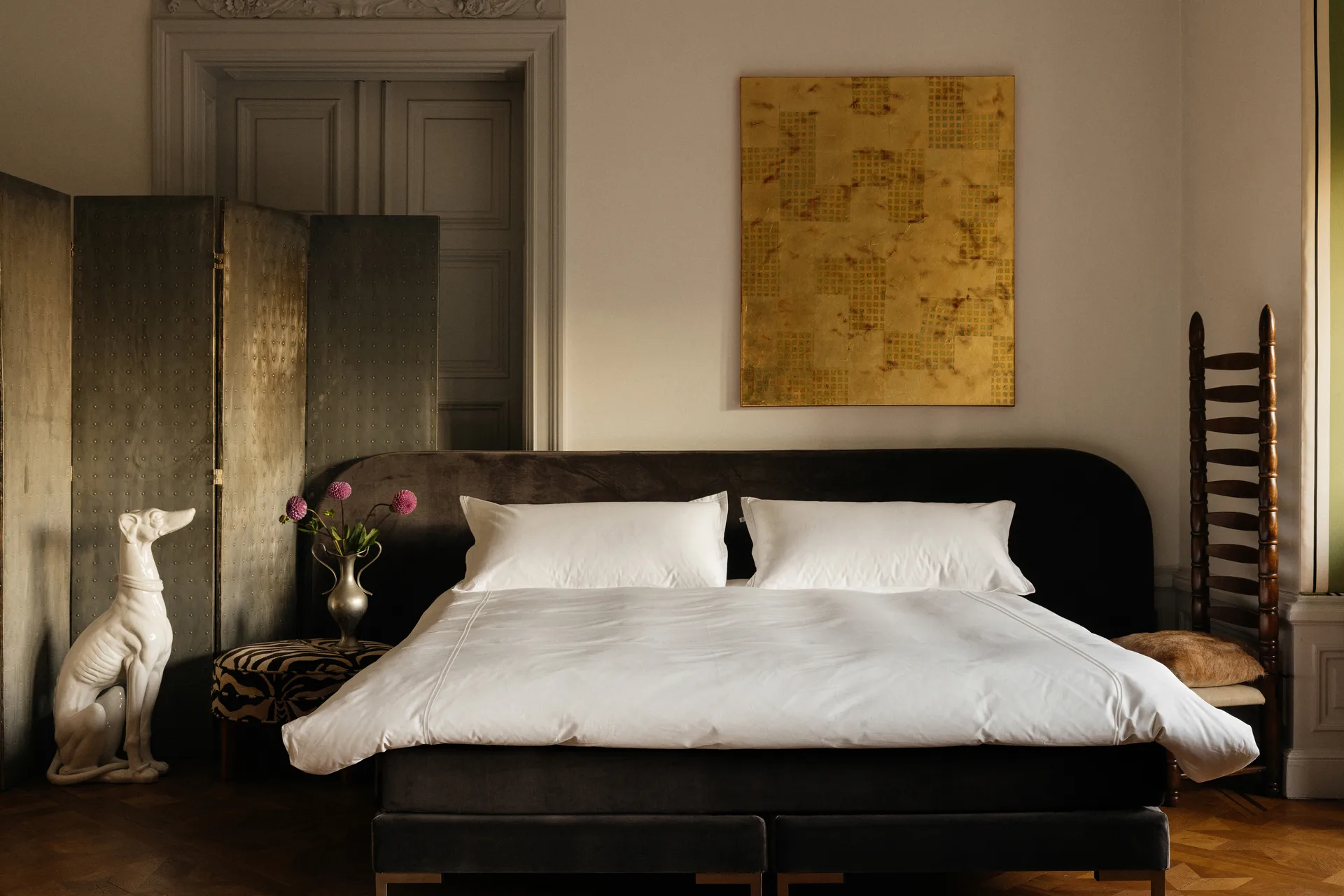 Dolce Vita påslakan, Vit, 220x220 cm Mille Notti