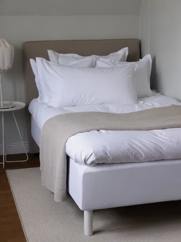 Pousada Percale Påslakan EKO - Vit, 150x210 cm - Mille Notti