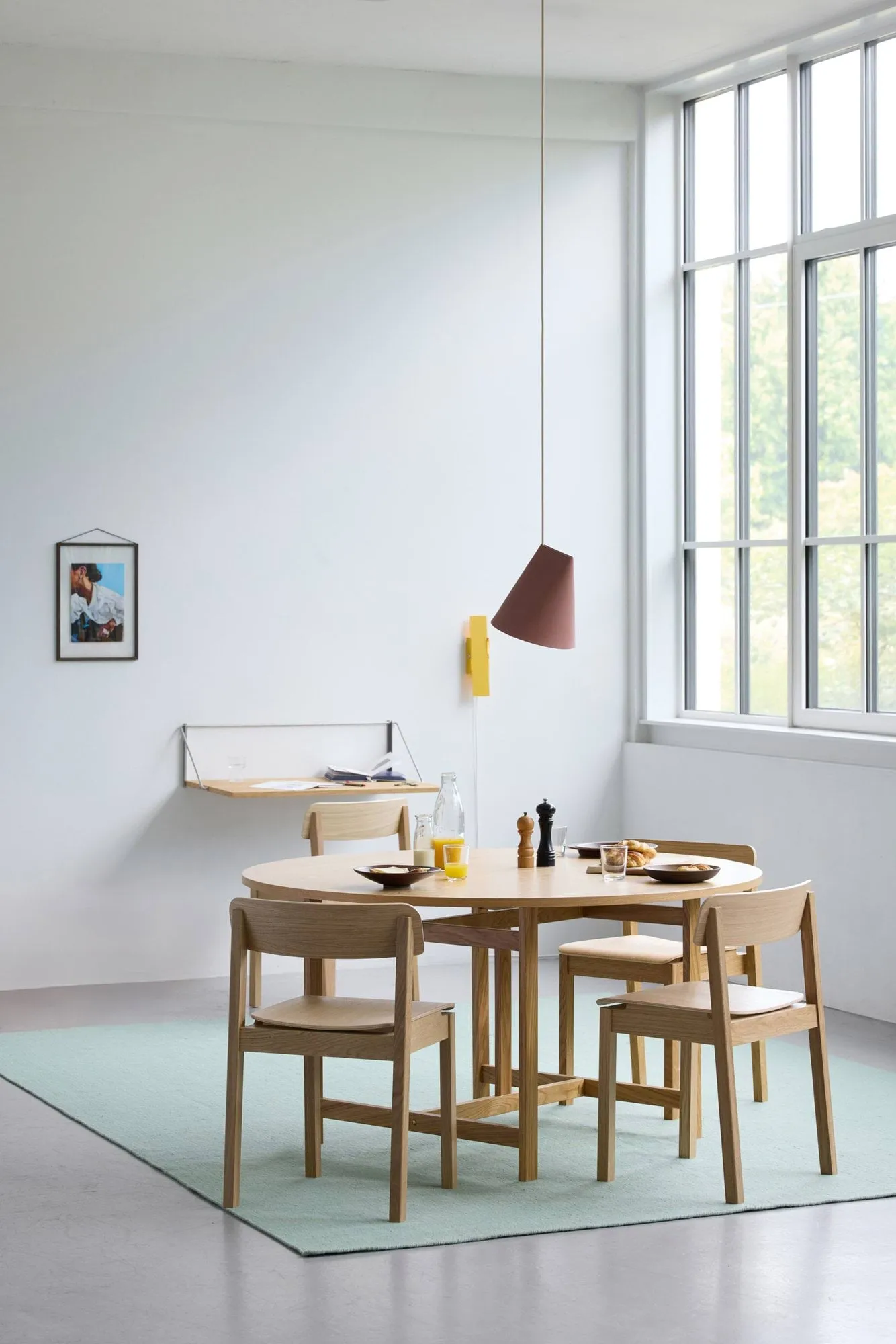 Everyday Chair stol, Lackerad ek MOEBE