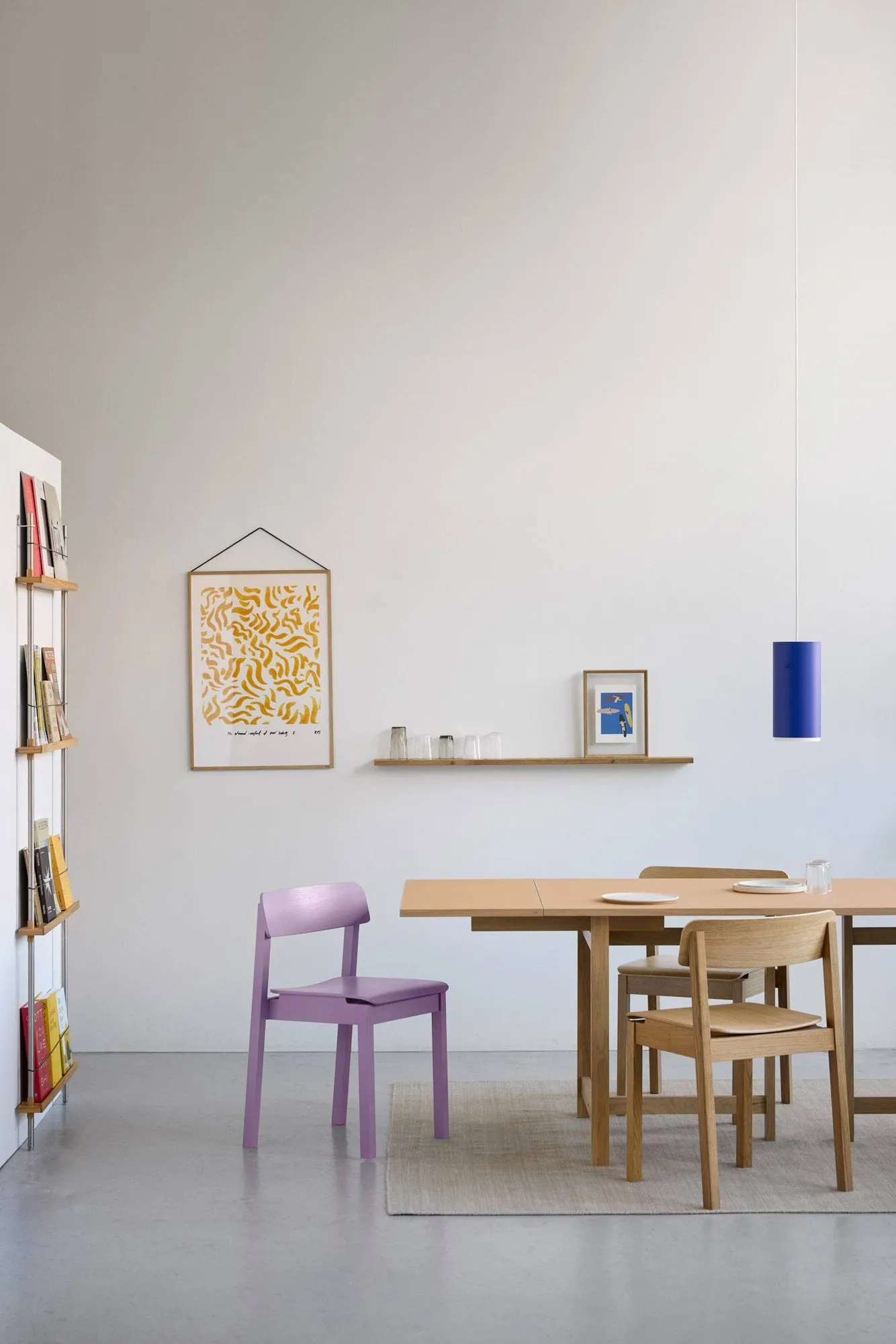 Everyday Chair stol, Soft lavender MOEBE