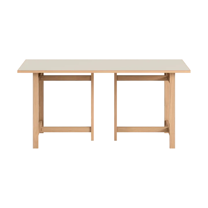 Moebe Rectangular matbord - Light grey, 160x90 cm - MOEBE
