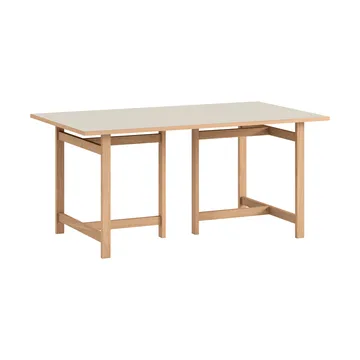 Moebe Rectangular matbord - Light grey, 160x90 cm - MOEBE