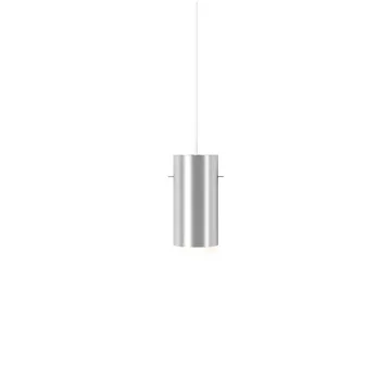 Moebe Tube pendel small Ø8 cm - Borstad aluminium - MOEBE