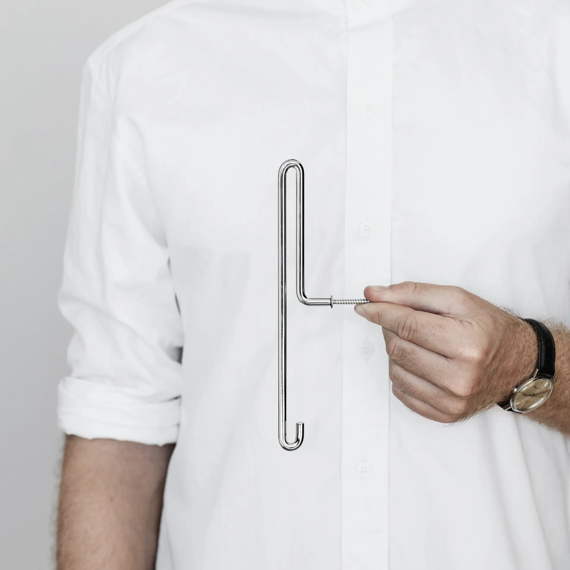 Moebe Wall hook large, Rostfritt stål MOEBE