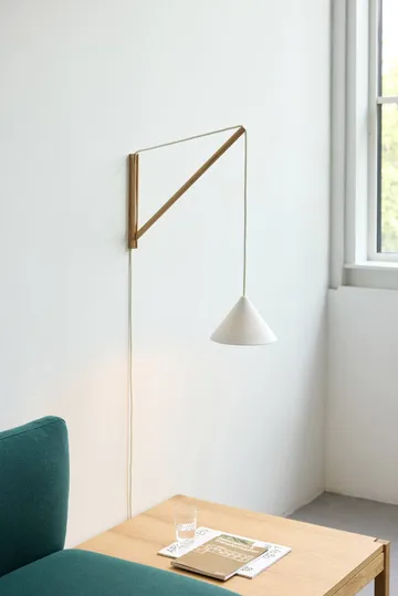 Suspended Wall Lamp vägglampa - Ek-vit - MOEBE