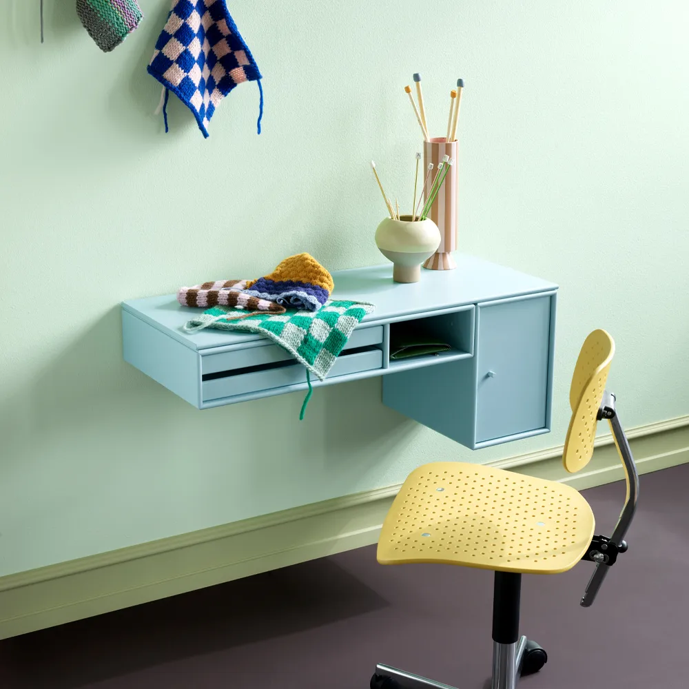 Bureau skrivbord, anthracite 04 Montana