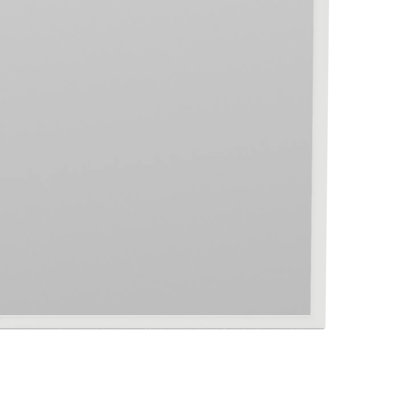 Montana rectangular spegel 69,6x105 cm, White Montana