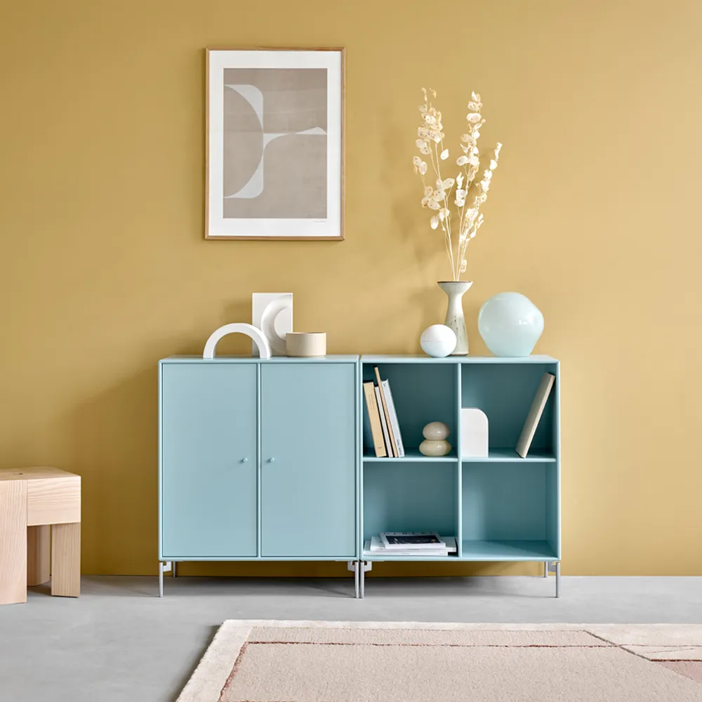 Pair sideboard, new white 101, vitlackade ben Montana