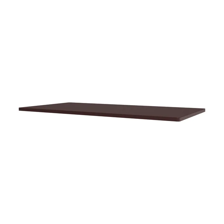Panton Wire hyllplan 68,2x34,8 cm - Black red - Montana