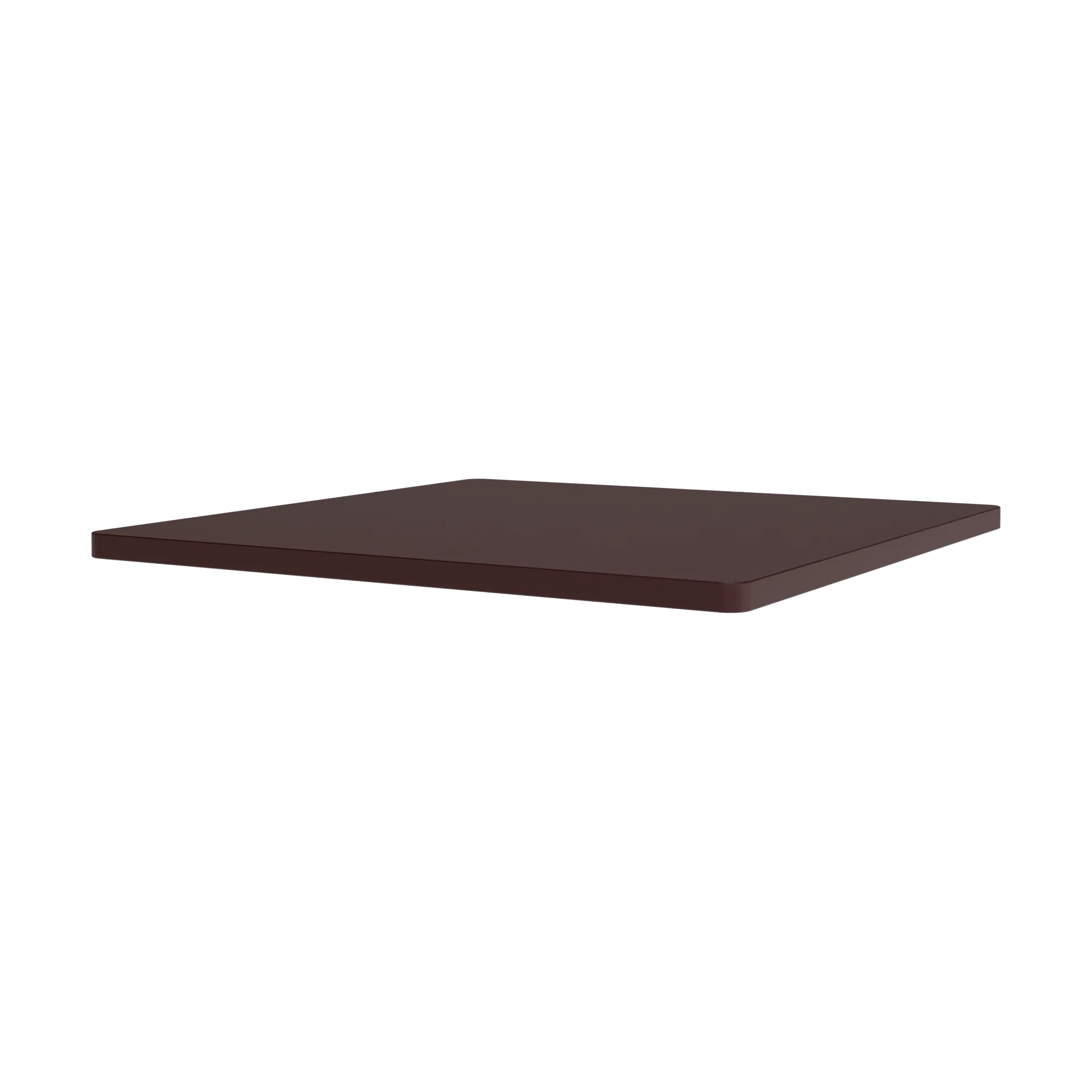Panton Wire toppskiva 34,8x34,8 cm, Black red Montana