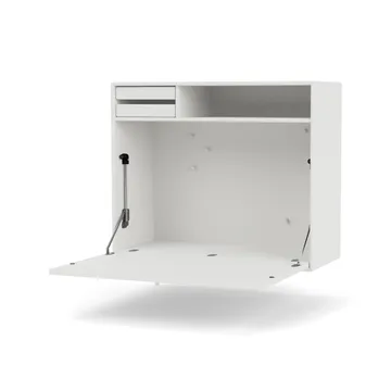 STUDIO skrivbord vägghängt - white 01 - Montana