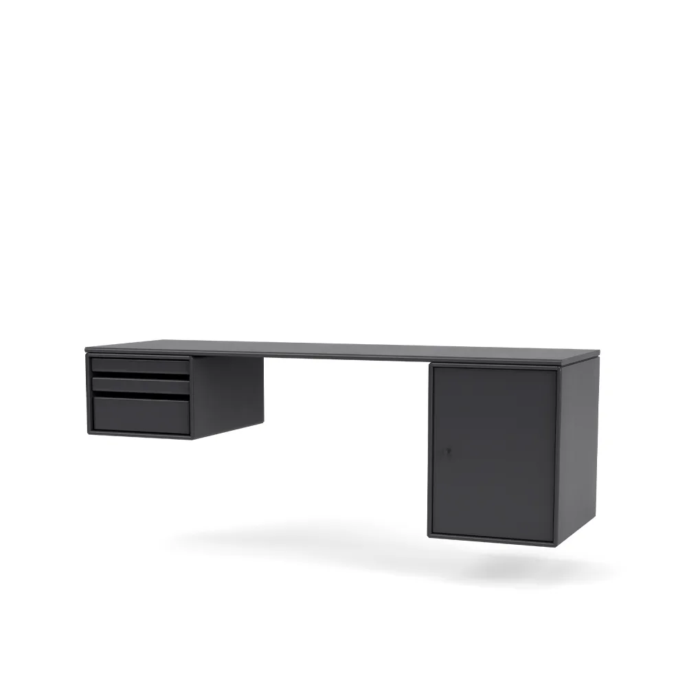 Workshop skrivbord, anthracite 04 Montana