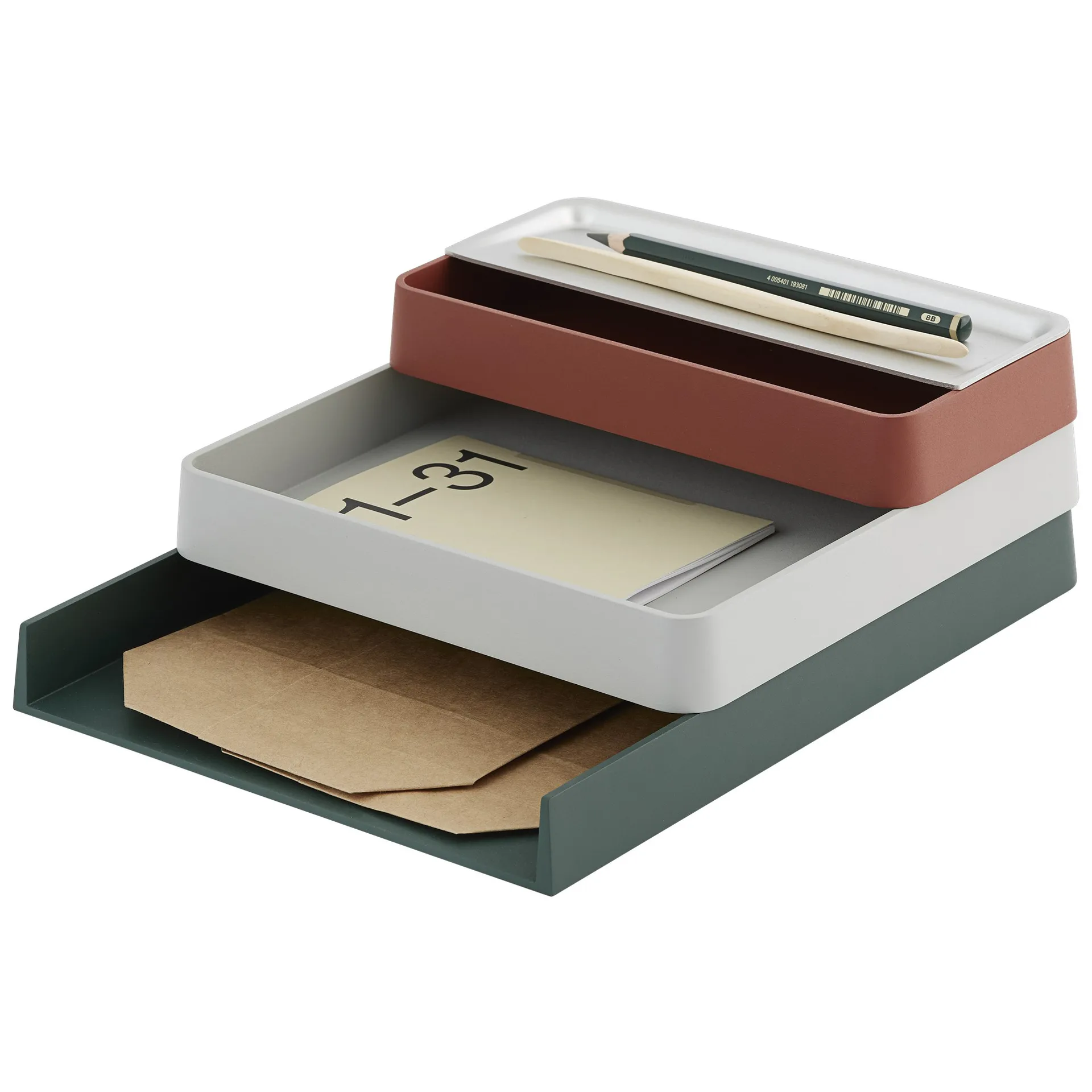 Arrange Desktop lock 8x24 cm, Aluminum Muuto