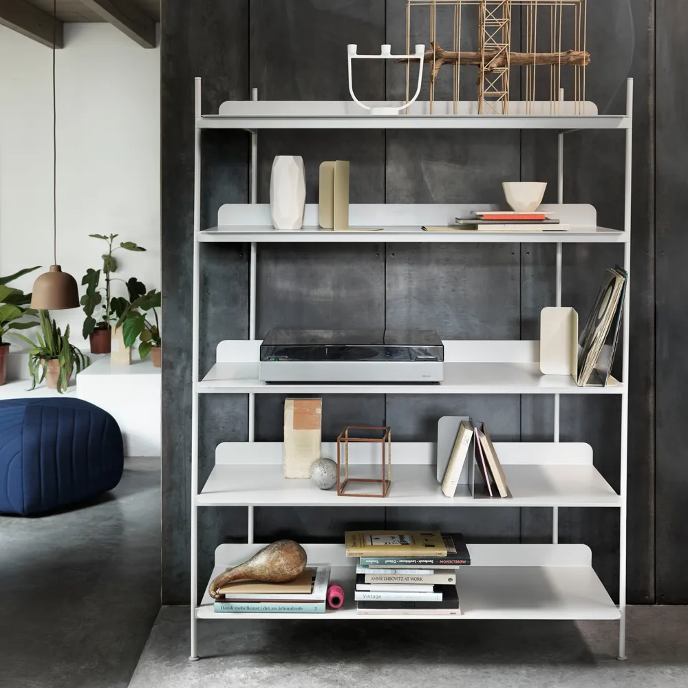 Compile configuration 1 hyllsystem, Grey Muuto