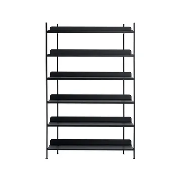 Compile configuration 4 hyllsystem - Black - Muuto