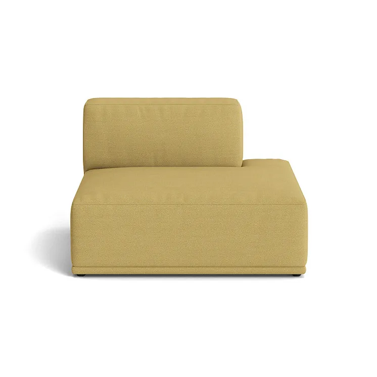Connect soft modul Hallingdal 65 nr.407 gul, Utan armstöd (D) Muuto