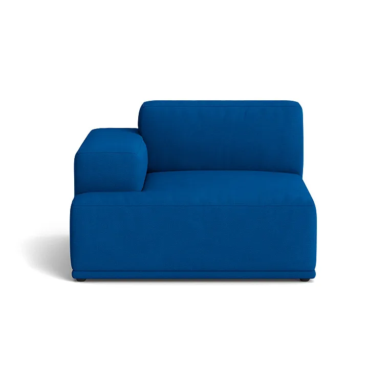 Connect soft modul Hallingdal 65 nr.750 blå, Armstöd vänster (A) Muuto