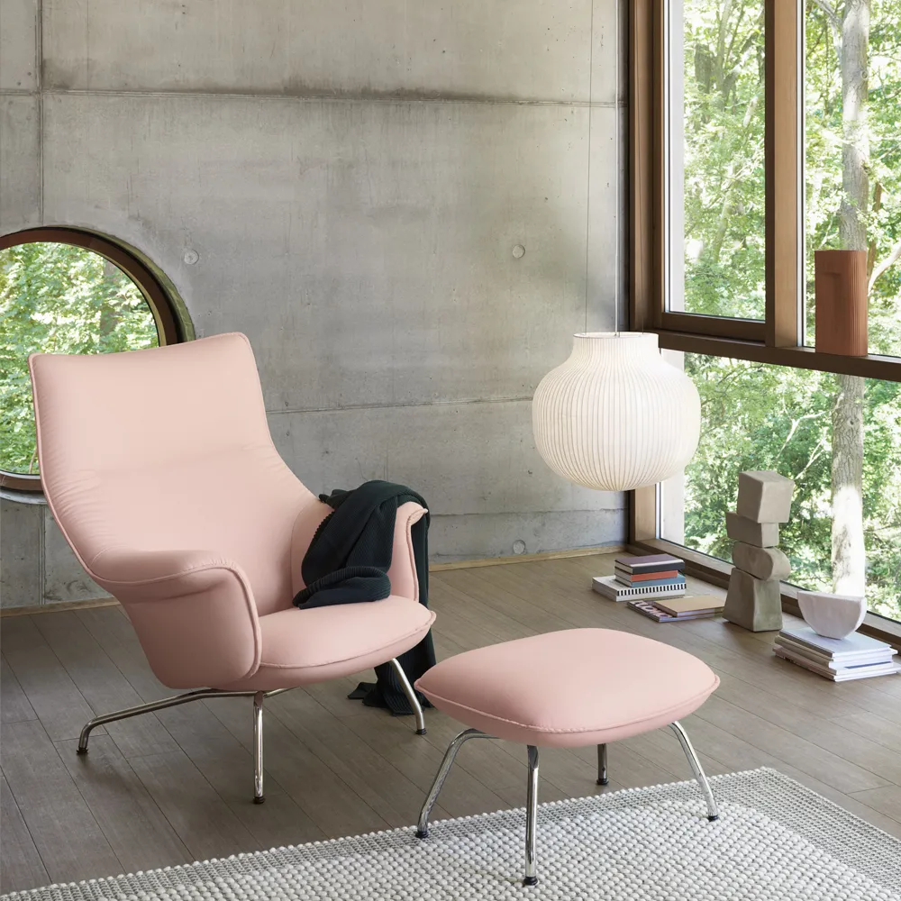 Doze fåtölj, Balder 782-Chrome Muuto