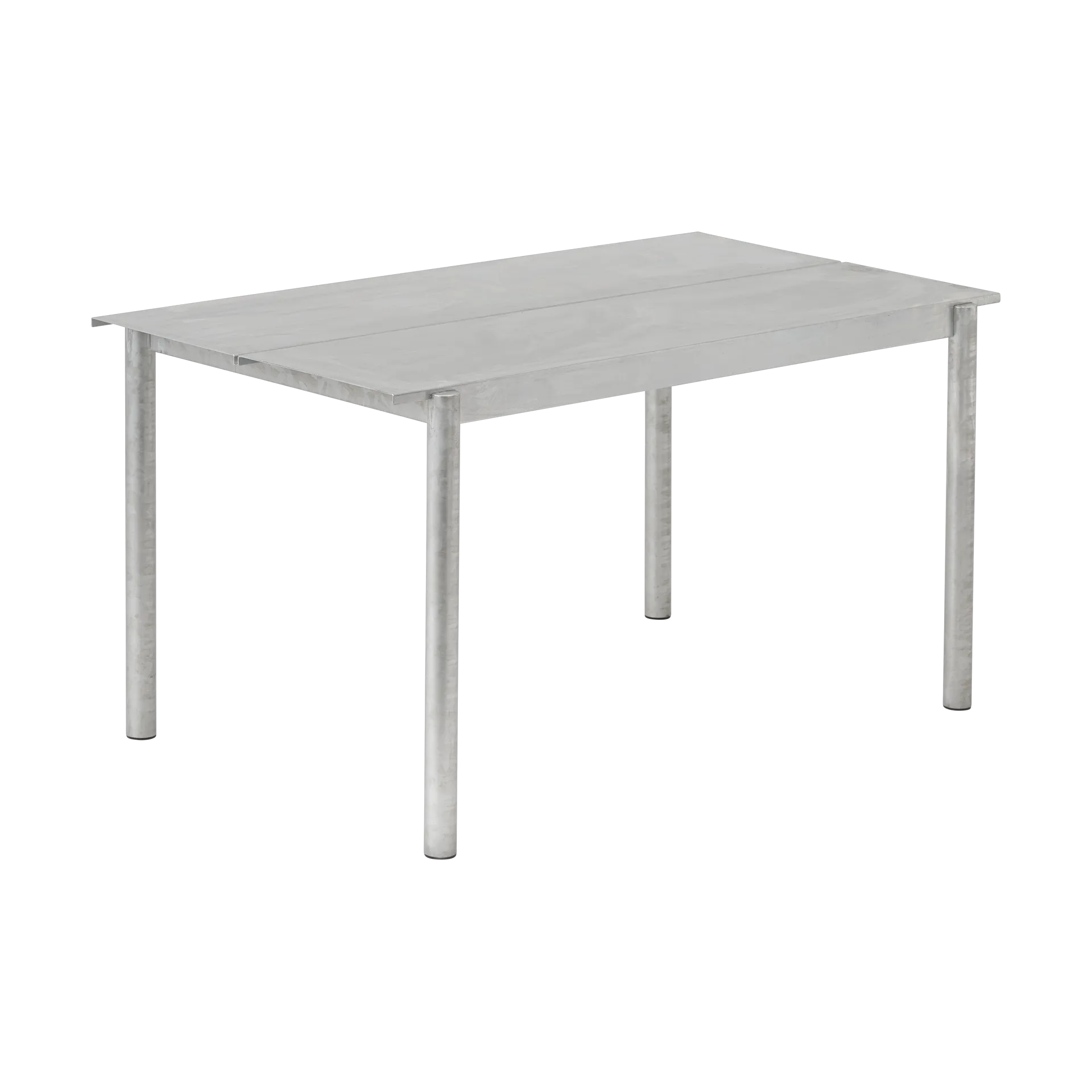 Linear Steel bord 140x75 cm, Warm galvanized steel Muuto