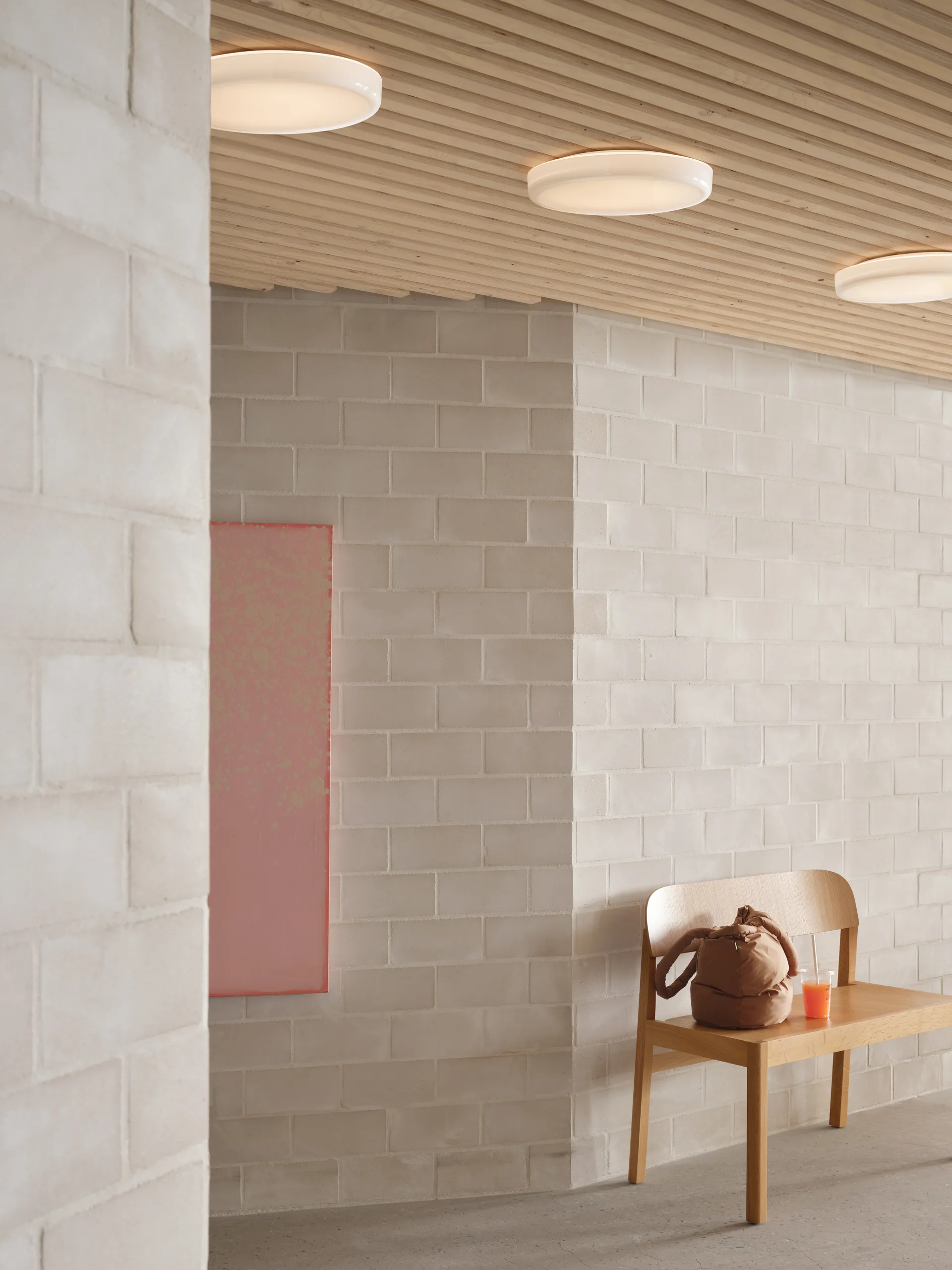 Looped plafond, White Muuto