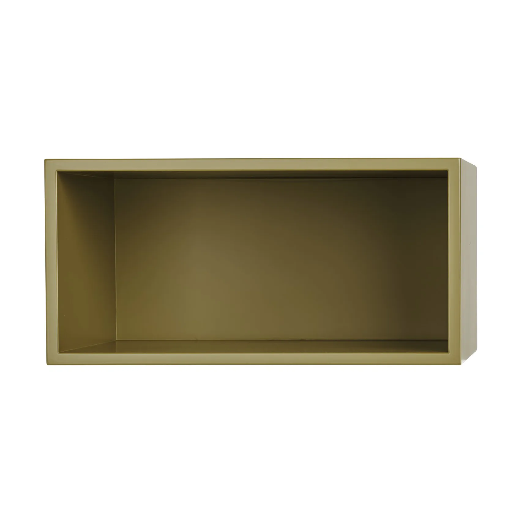 Mini stacked förvaringssystem small, Brown-green Muuto