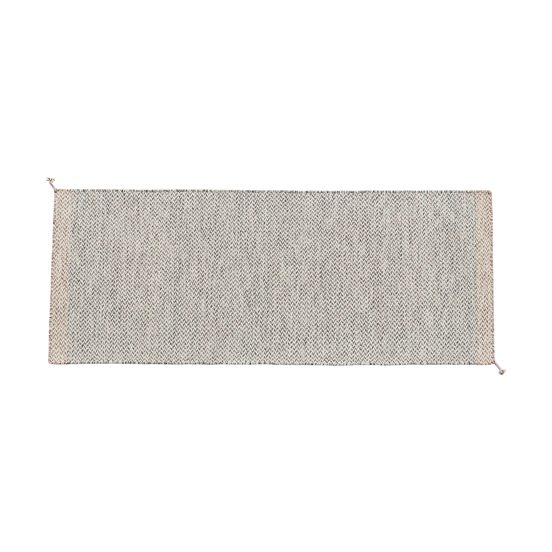 Ply matta 80x200 cm, Black-white Muuto