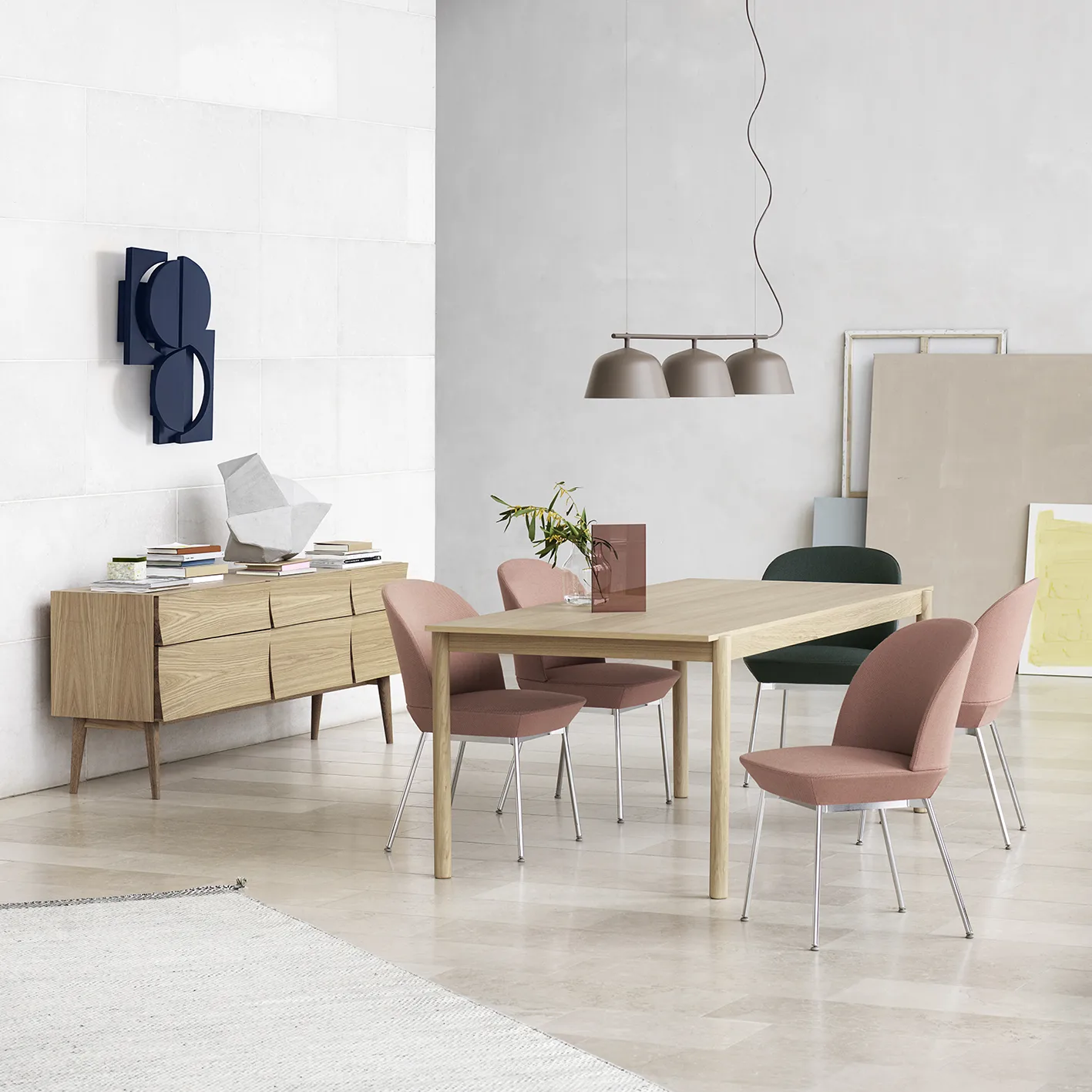 Reflect sideboard large, Oak Muuto