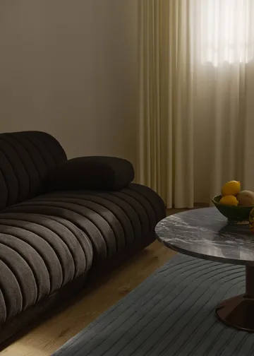 Relevo Rug Quattro ullmatta - Light rose, 200x300 cm - Muuto
