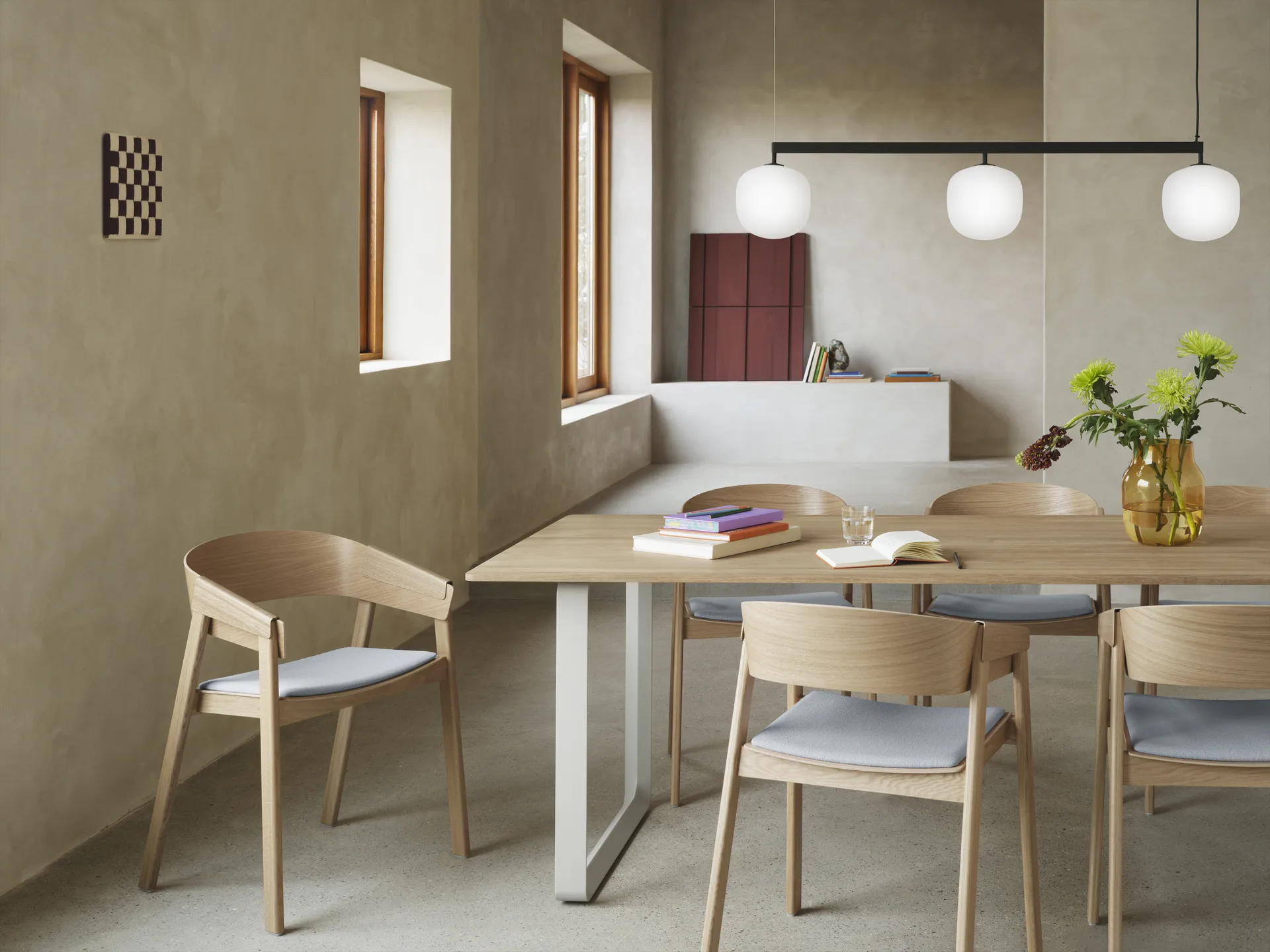 Rime Rail Lamp pendel, Black Muuto