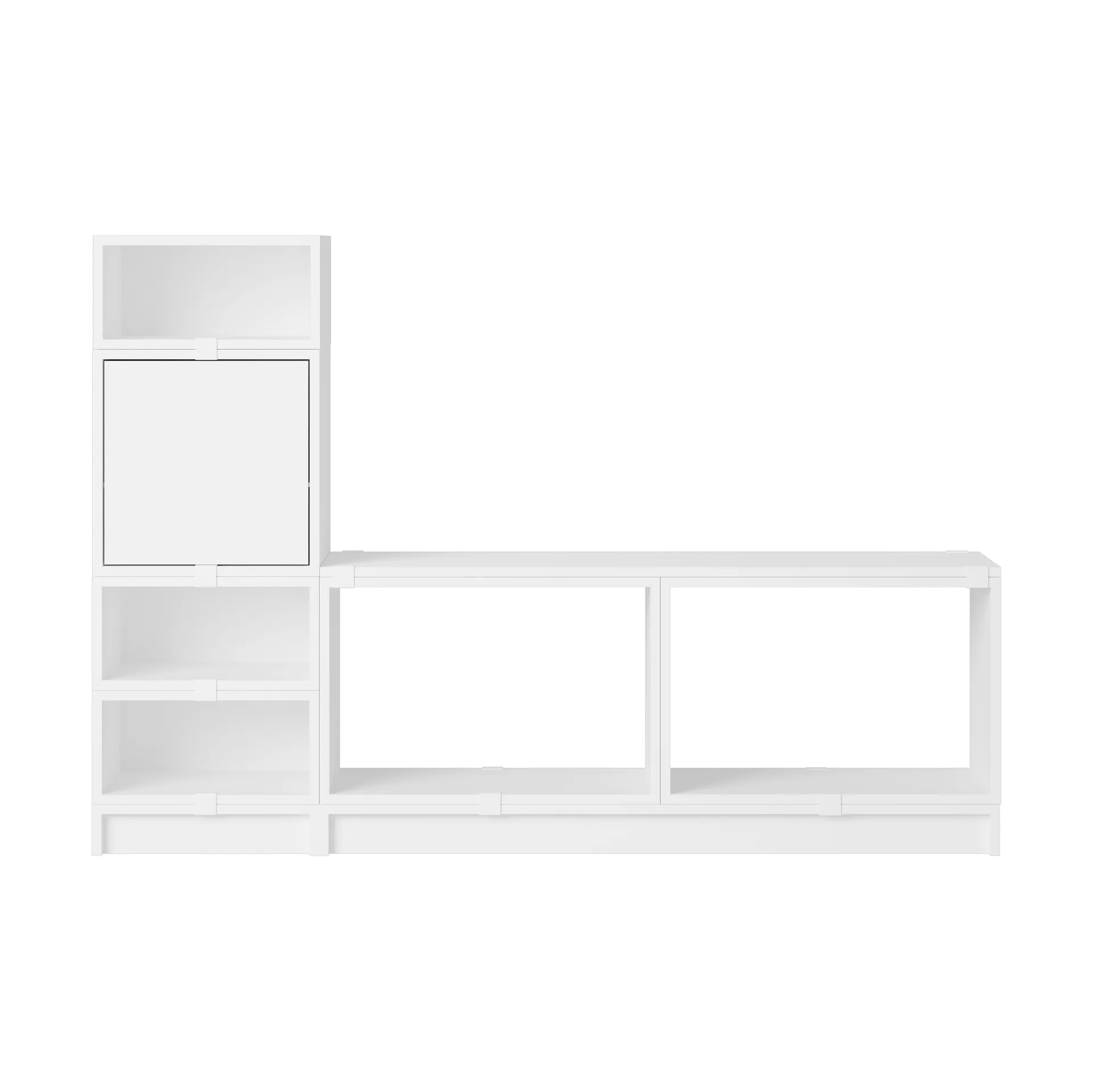 Stacked förvaringssystem hall konfiguration 1, White Muuto